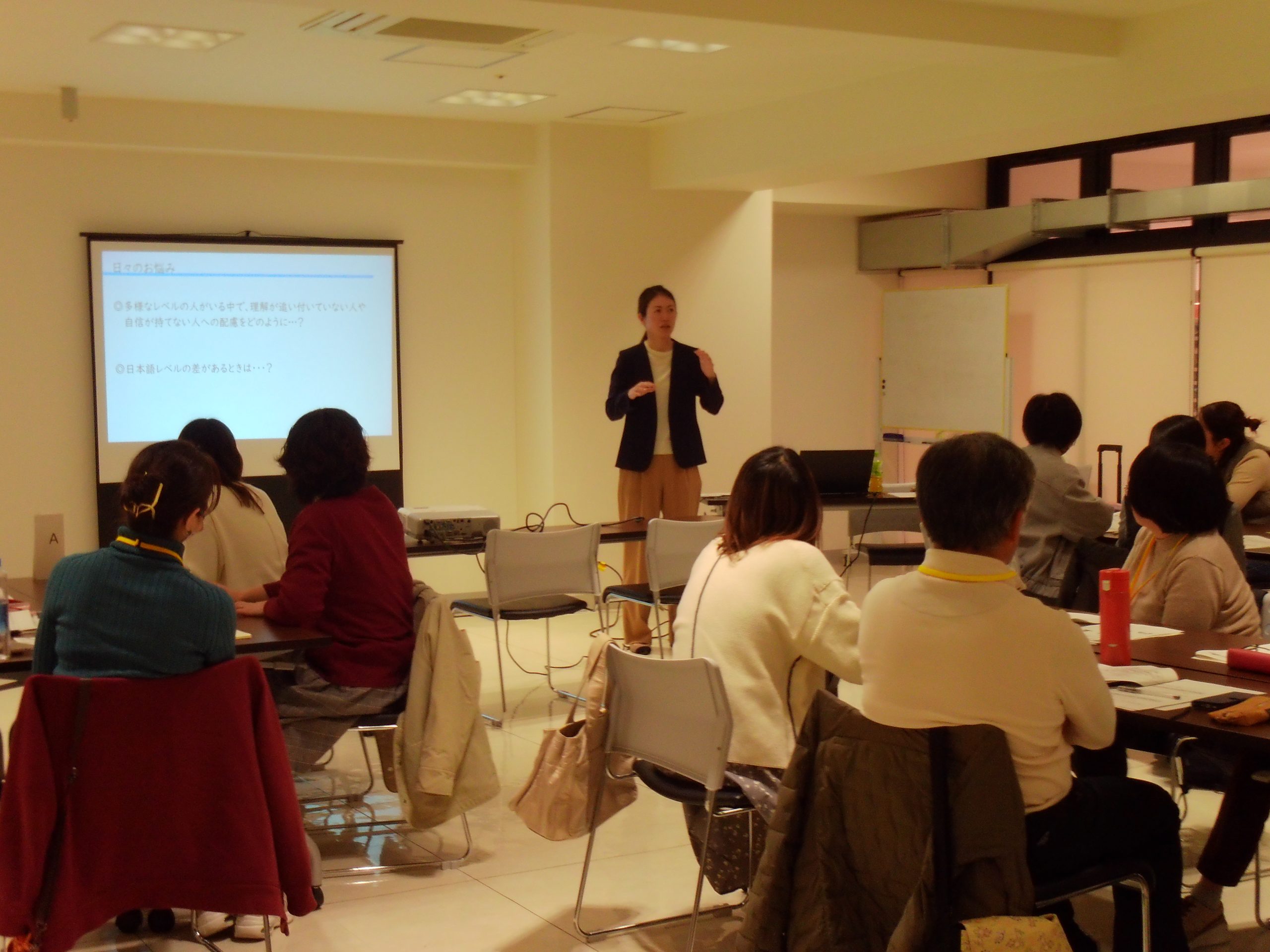 日本語教師向け研修を開催しました